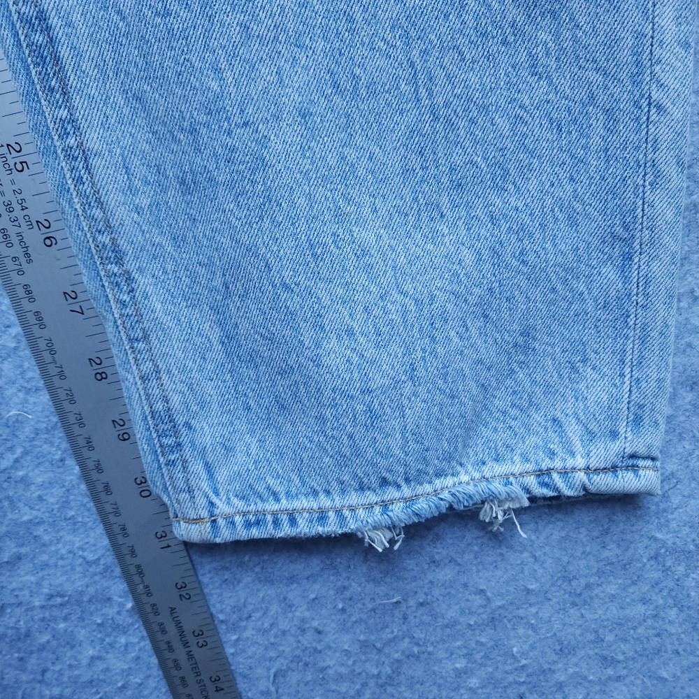 AGOLDE Criss Cross Upsized Boyfriend Jeans In Suburbia - Picture 12 of 12